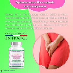 Probiotique flore intime vaginale - Ferments lactiques 40 milliards UFC en 5 souches Lactobacillus - Enzymes digestives Fabri