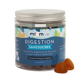 mium LAB - Complément Alimentaire - Digestion sans sucre - 1 Pot - 42 Gummies - 1 cure 21 jours - Facilite la digestion - Fav