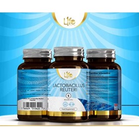 LN Lactobacillus Reuteri | 90 Gélules Probiotique - 5 Milliards d UFC L Reuteri par Portion | Supplement L-Reuteri Haute Tene