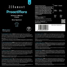 Probiotique Flore Intestinale | 19 Souches Exclusives dont Lactobacillus, 30 Milliards dUFC/jour, 120 Gélules Gastrorésistan