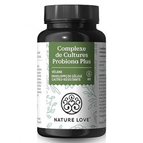 Probiotique Flore Intestinale – 120 milliards d’UFC par dose journalière hautement dosé – 20 souches bactériennes + inuline