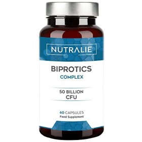 PROBIOTIQUE Flore Intestinale - Cure Express 10 Souches BIO-Disponibles Enzymes Digestives - Ferments Lactiques - Probiotique