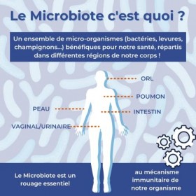MICROBIOTE FORT MINCEUR • Nourrir les bonnes bactéries et accompagner la perte de poids • Ventre Plat • PROBIOTIQUES + PRÉBIO
