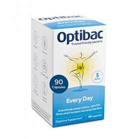 OptiBac Pour le Quotidien - Naturel 5 Milliards UFC Formule Multi-Souches Paquet de 90 Gélules 