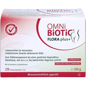 OMNi-BiOTiC Flora plus+ Portionsbeutel, 28 pc Sachets