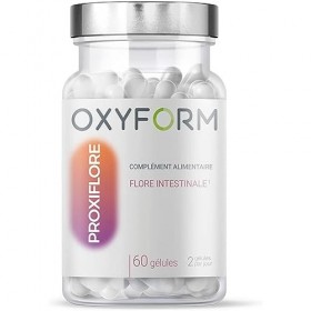 Probiotique Flore Intestinale - 10 Milliards - 5 Souches Exclusives dont Lactobacillus - 60 Gélules Gastro-résistantes - sant