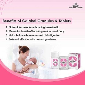 LOGY Charak Pharma Galakol Granules pour une lactation saine 10 x 15 Gran