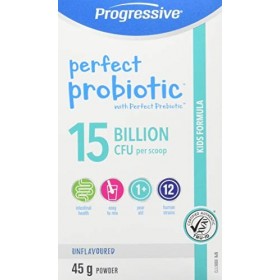 Progressive Kids Probiotic 15 Billion - Unflavoured Powder 45g Powder