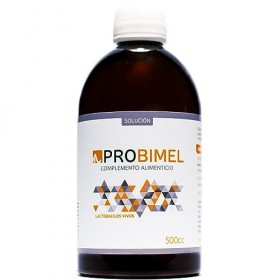 Probiotique Flore Intestinale PROBIMEL 500, génère des Enzymes Digestives, pour 100 jours, Prenez soin de votre Microbiote - 