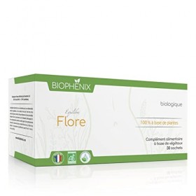 Biophénix Equilibre Flore 30 sachets - Complément alimentaire BIO 100% naturel à base de végétaux - Equilibre de la flore int