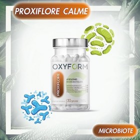 Laboratoires Oxyform I Probiotique Flore Intestinale Gastro-Résistantes I Microbiote 13,5 Milliards Bactéries Par Jour I 4 So