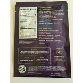 TOTALLIFECHANGES Nouveau IASO Tea 5 SACHETS - 5 SEMAINES TLC DIURETIQUE Draine Perte DE Poids 100% Plantes