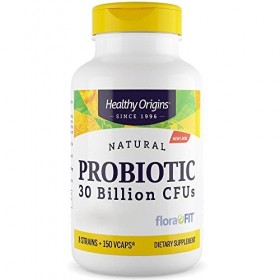Healthy Origins, Probi, 8 Souches Bactériennes, 30 Milliards de Cultures Bactériennes par Capsule, 150 Capsules, Testé en Lab