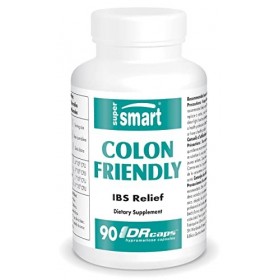 Supersmart - Colon Friendly Probiotic 500 mg - Souche Probiotique Brevetée de Saccharomyces Cerevisiae - Aide à Réduire les D