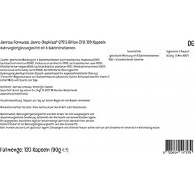 Jarrow Formulas, Jarro-Dophilus EPS, 5 Milliards de Cultures Bactériennes par Capsule, Hautement Dosé, 120 Capsules, Testé en