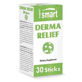 Derma Relief - Aide à Maintenir une Belle Peau - Riche en Vitamine B2 et C - 3 Milliards de micro-organismes par Stick - Prob