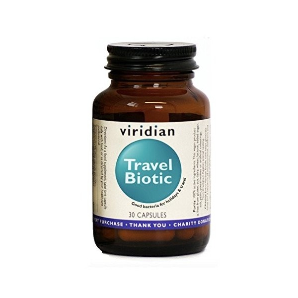 Viridian Travel Biotic 30 bouchons