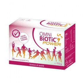 OMNi BiOTiC Power | 30 doses| 6 souches bactériennes | 10 milliards d’UFC par dose journalière | En poudre | Végétalien | Pou