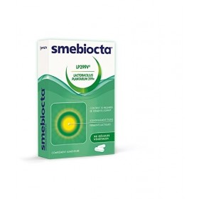 Smebiocta LP299V CONFORT - Complément alimentaire contenant Lactobacillus Plantarum 229V - Ferments Lactiques - Boite de30 Gé