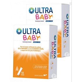 Ultra baby ULTRA BABY en cas de DIARRHEES AIGUES - Lot de 2 Btes de14 sticks pack2 