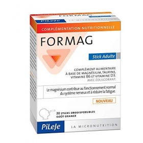 Pileje Formag Adulte Gout Orange 20 Sticks