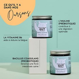 En cas de ballonnements et problèmes intestinaux - pour un meilleur confort intestinal - Oursons gélifiés sans sucre ajouté 