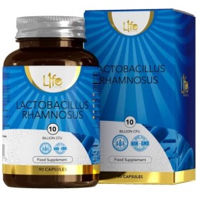 LN Lactobacillus Rhamnosus | 90 Capsules Probiotique à haute teneur - 10 milliards Probiotique UFC L Rhamnosus par portion | 