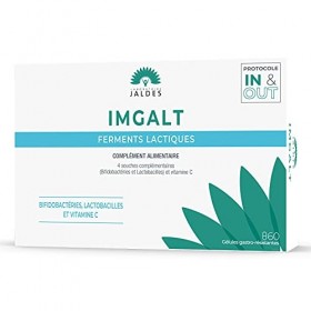 IMGALT 60 Gélules | Pour aider au maintien de l’équilibre de la flore intestinale | 4 milliards de ferments lactiques | Fabri