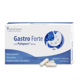 SanaExpert Gastro Forte | FERMENTS LACTIQUES POUR FLORE INTESTINALE | à lextrait de Pylopass, dorme et de graines de lin 3