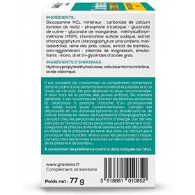 Granions Chondrostéo+ Articulations Lot de 3 x 90 Comprimés dont 90 Comprimés Offerts