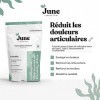 Collagène Glucosamine Chondroïtine en Poudre 200G - Réduire les Douleurs Articulaires - Formule Articulation - June Laboratoi