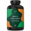 Moule Verte de Nouvelle Zélande - 450 gélules 500mg - 2000mg par jour - green lipped mussel - Moule aux orles verts - Testé