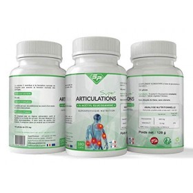 SUPER ARTICULATIONS contre les douleurs articulaires • 100% N-Acétyl-D-Glucosamine • PROUVÉ SCIENTIFIQUEMENT • Made in France