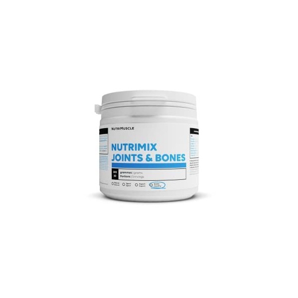 Mix Collagène • Glucosamine • Chondroïtine • Vitamine C |Nutrimix Articulaire - Protection Articulaire et Tendineux complet |