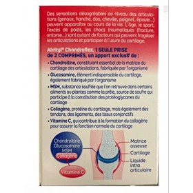 Urgo GOVital - Chondro Flex chondroitine glucosamine collagène MSM Vit C - TROIS MOIS DE TRAITEMENT - Lot de 3 boites