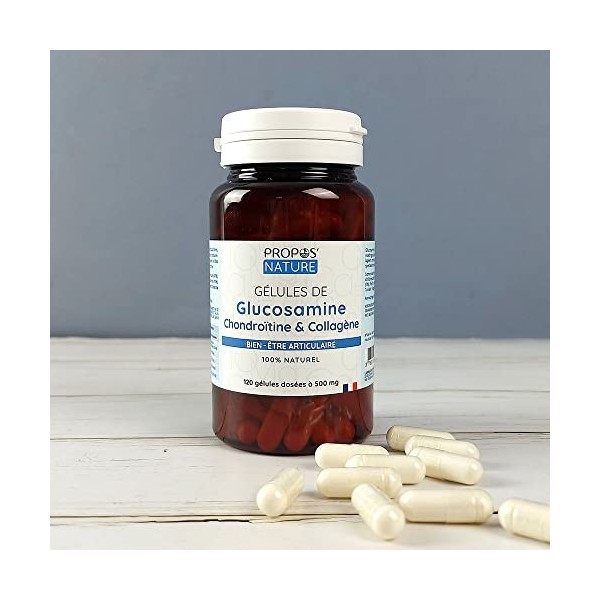 Bioligo - Glucosamine, chondroïtine et collagène marin - 120 gélules