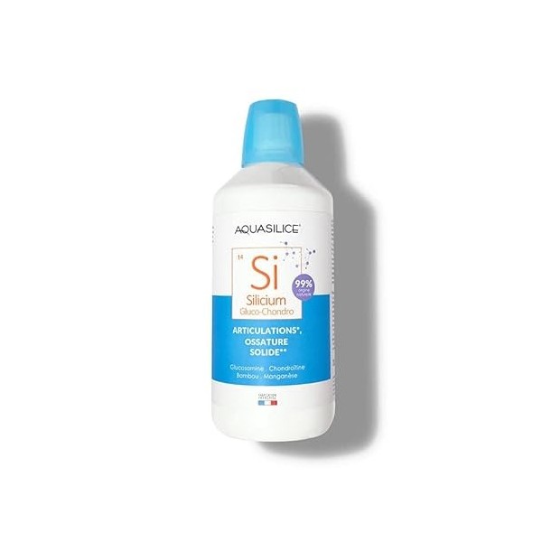 Silicium Glucosamine Chondroïtine - 1L - AQUASILICE - Fabriqué en France