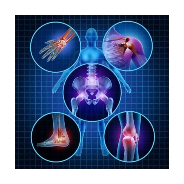 Articulations Douloureuses, Souplesse, Mobilité | Arthrosilice 120 Gélules | Capital Osseux | Complément Alimentaire pour Art