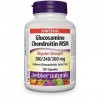 Webber Naturals Glucosamine Chondroitin MSM Regular Strength 300/240/300 mg 120 Caps