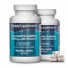 Glucosamine 1000mg avec Vitamine C – 360 comprimés – Jusqu’à 1 an de Bienfaits – SimplySupplements