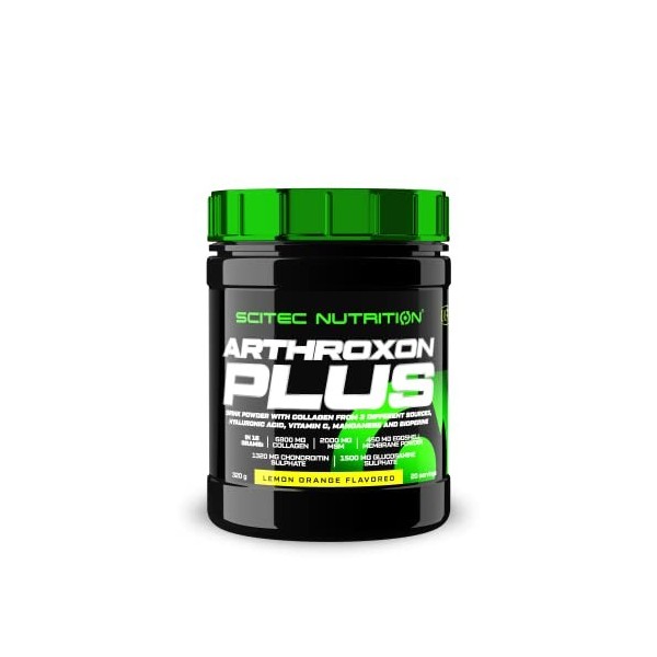 Scitec Nutrition Arthroxon Plus, Boisson en poudre aromatisée avec collagène hydrolysé et UC-II poudre de cartilage, sulfate 