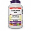 Webber Naturals Glucosamine MSM High Absorption 375/500 mg 180 Caps