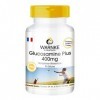 Glucosamine Plus 400mg - avec 1200mg de Glucosamine par dose journalière - 90 gélules - Avec Collagène | Warnke Vitalstoffe