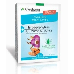 Arkopharma Complex Flexibilité & Mobilité articulaire - Lot de 2 Boites de 40 Gélules