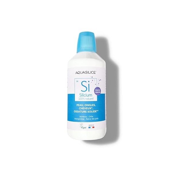 Silicium Source Végétale - 1L - VEGAN - AQUASILICE - Fabriqué en France