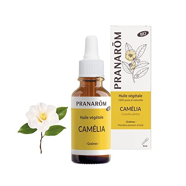 Pranarôm - Huile Végétale Camélia Bio - Flacon 30 ml