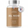 AIL NOIR FERMENTÉ | Standardisé en S-allyl-cystéine | Circulation Sanguine, Cœur | 250 MG Hautement dosé | 60 gélules Inodore