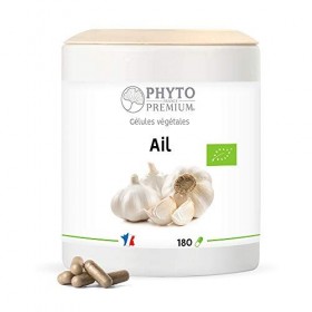 AIL bulbe - Allium sativum - 180 gélules 250 MG BIO 
