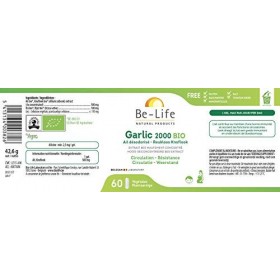 Be-Life - Garlic 2000 Bio - 60 Gel