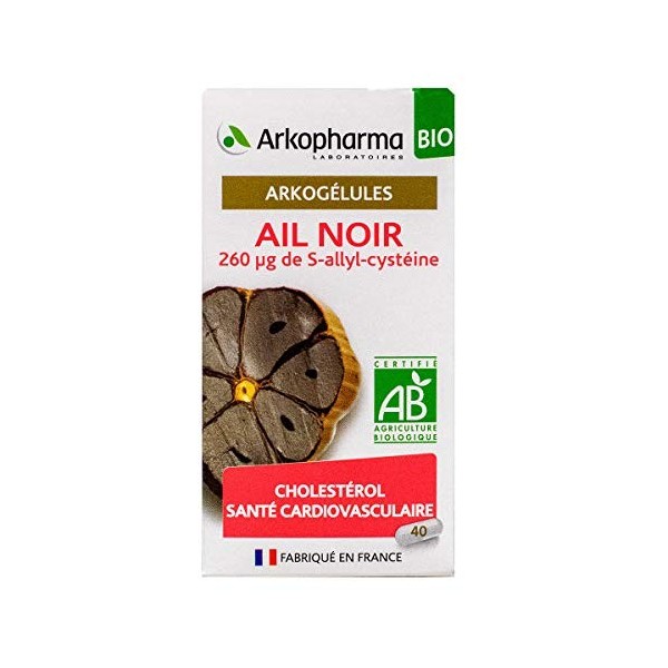 Arkopharma Arkogélules Ail Noir Bio 40 Gélules